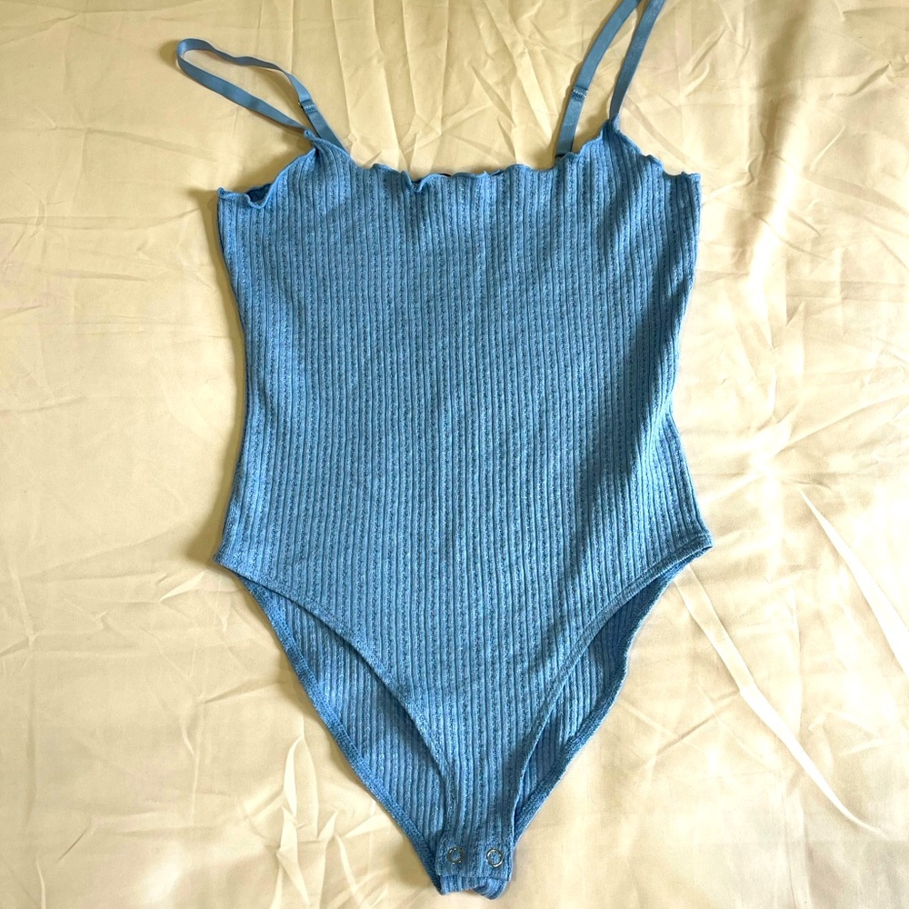 F21 Bodysuit - blue
